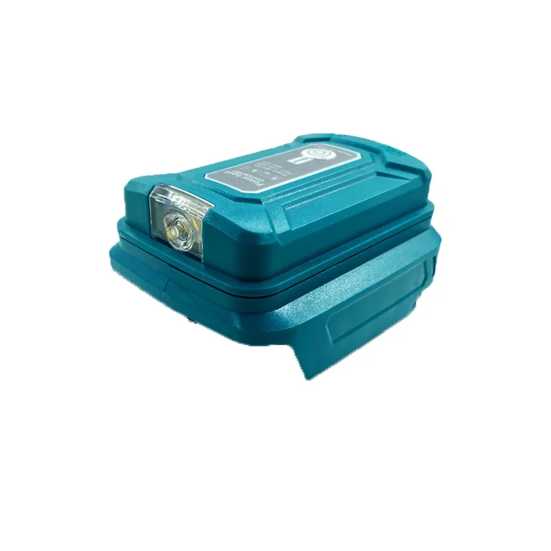 Portable LED Light with Dual USB Li-ion Battery Adapter