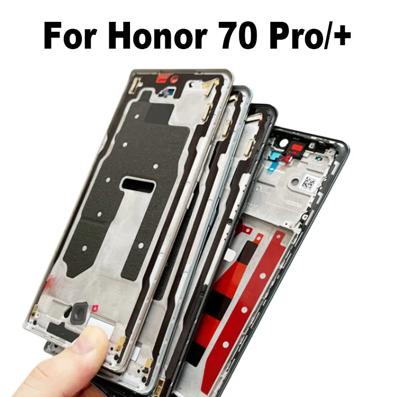

6.78" For Huawei Honor 70 Pro + Plus Middle Frame Front Bezel Housing Lcd Supporting Holder Rear Plate Chassis FNE-AN00 FNE-NX9