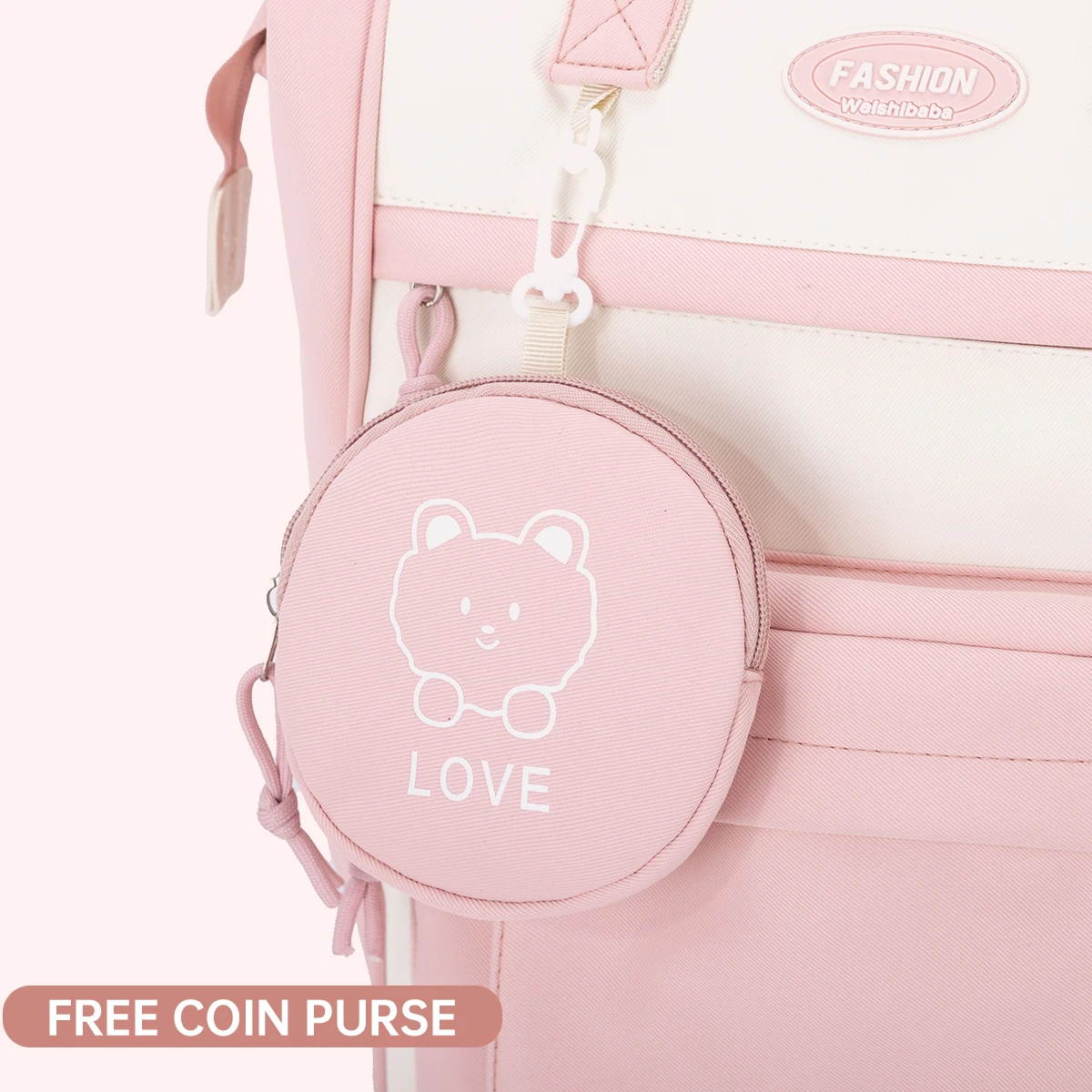 Schoolbags for Female High School Students, Junior High School Students, Middle School Students, Large-Capacity Load-Reducing Spine-Protecting Waterproof Backpacks for Primary School Students in Grades 3-6