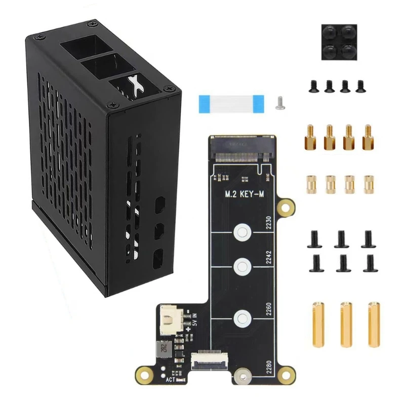 X1001 M.2 Key NVMe SSD Expansion Board Increase Storage Capacity and Speed Dropship