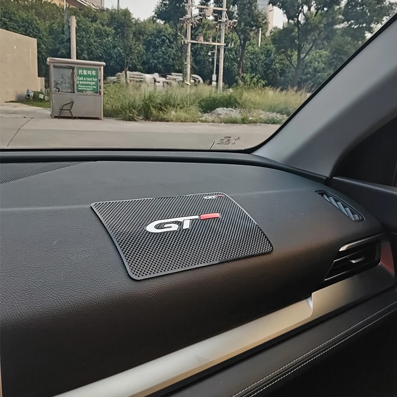 Car Dashboard Sticky Anti-Slip Mat Pads Phone Key Non-Slip Sticky Pad For Peugeot 206 208 5008 4008 3008 207 308 408 307 508 GT