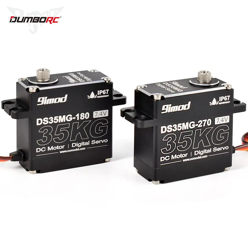 9imod Waterpoof Arduino Servo 35kg 25kg 20kg 15kg Full AL RC Steering