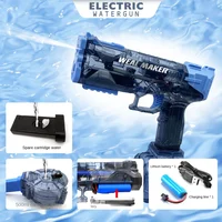 Fullyautomatic Continuous Firing Electric Water GunSummer New Children's Water Gun Large CapacityPool SummerToy ForGiftstoys 1