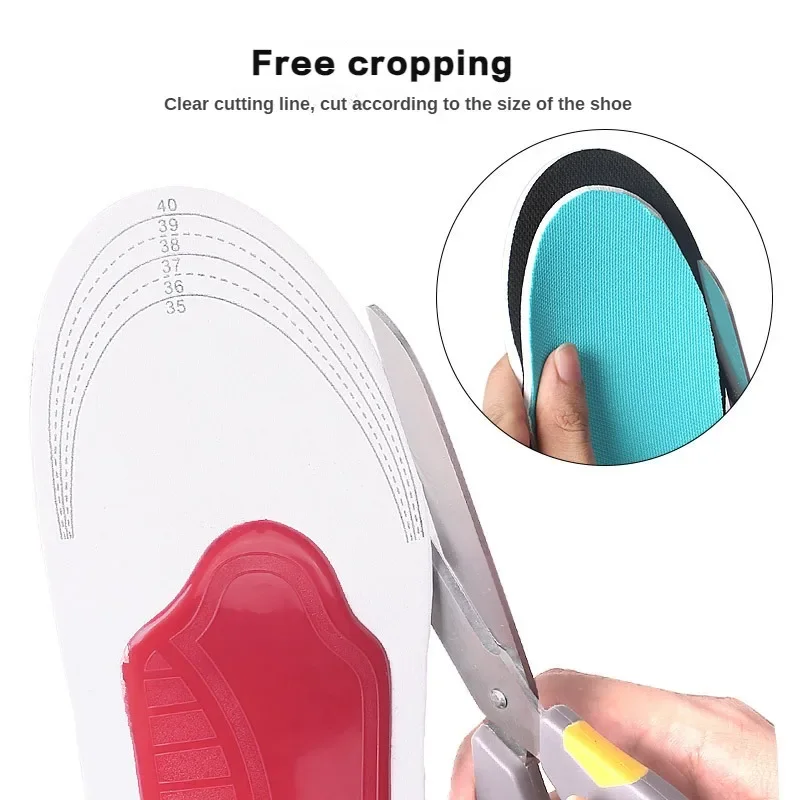4PCS Orthopedic Insoles Men Women Foot Care Correction OX Leg Pain Relief Plantar Fasciitis for Adults Arch Support Air for shoe insoles orthopedic insoles