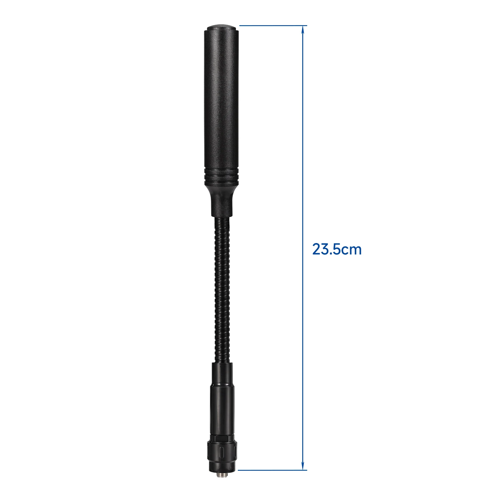 Superbat VHF/UHF 144/430MHz Flexible Amateur Tactical Gooseneck Ham Radio SMA Antenna for Kenwood Baofeng UV-5R UV-82 BF-F8HP