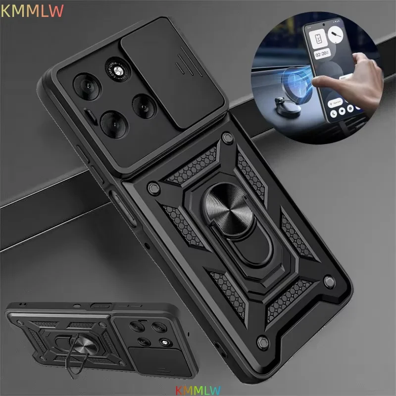 Shockproof Armor Case Phone Cover with Camera Lens Protection