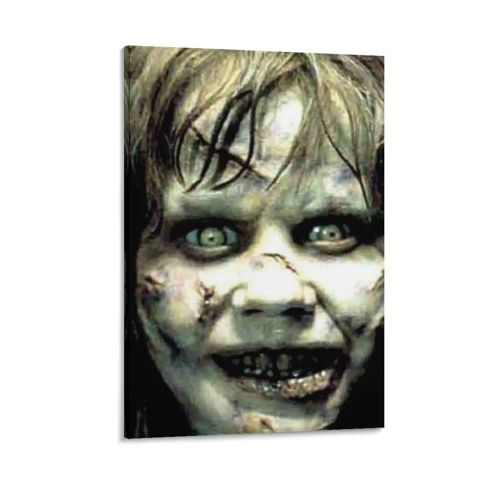 

The Exorcist Horror Movie Canvas Painting bedroom decor home decorations and organization
