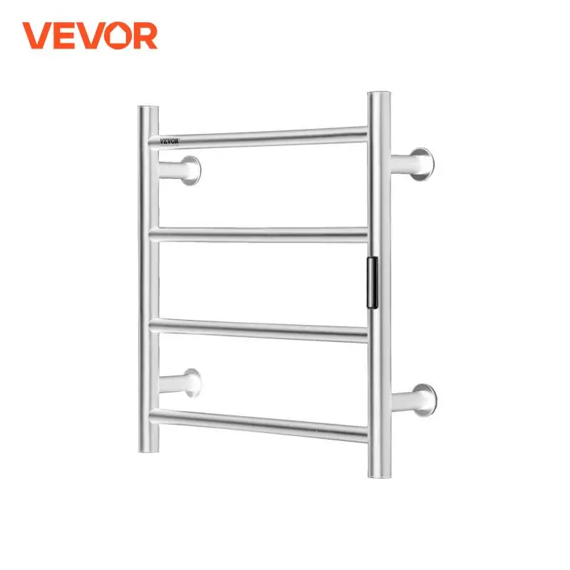 VEVOR Towel Warmer Rack Wall Mounted Stainless Steel