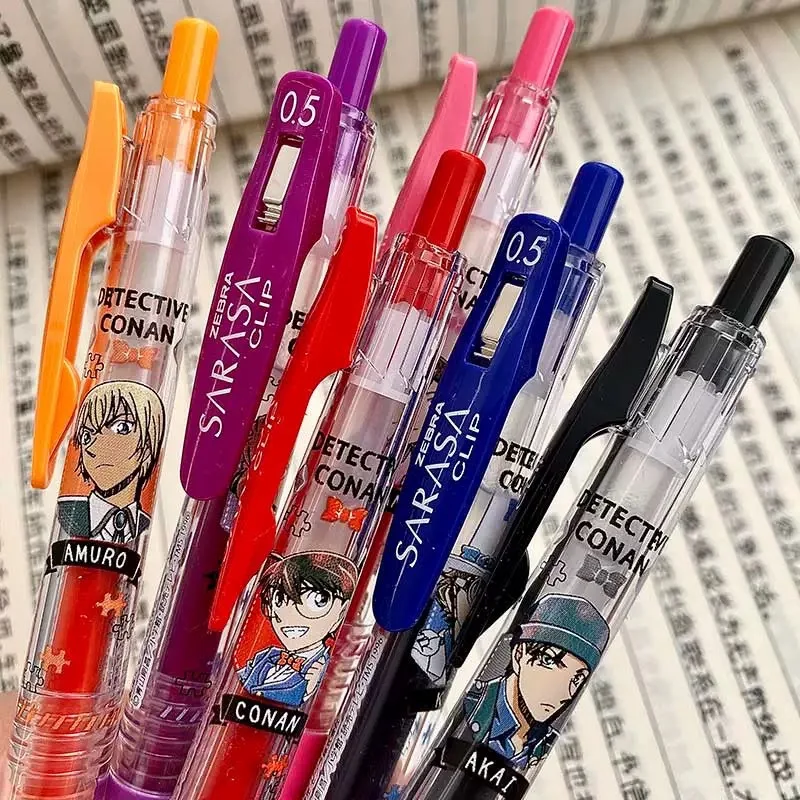

Detective Conan Black Gel Pen Press The Pen Daily Office Student Exams Are Required Akai Shūichi Anime Peripherals Holiday Gift