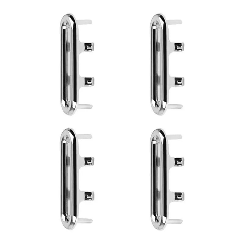 Sink Overflow Cover 4X Oval Drain Replacement Sink Bath Cap Bathroom Drain Stopper