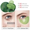 60pcs Seaweed Crystal Eye Mask Patches Hyaluronic Moisturizing Anti Dark Circles Beauty Patches For Eye Masks Skin Care AUQUEST 2