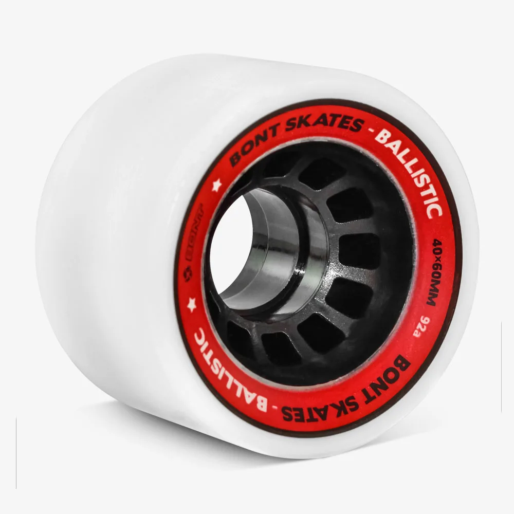 Bont Quad Skate Wheels 100% Original Ballistic Wheels 60mm 92A 8 pieces Quad Wheel Roller skater Wheels Street Tires park Saktes 5