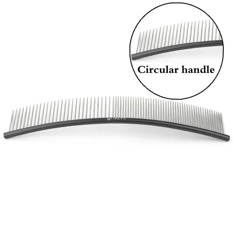 Black round handle