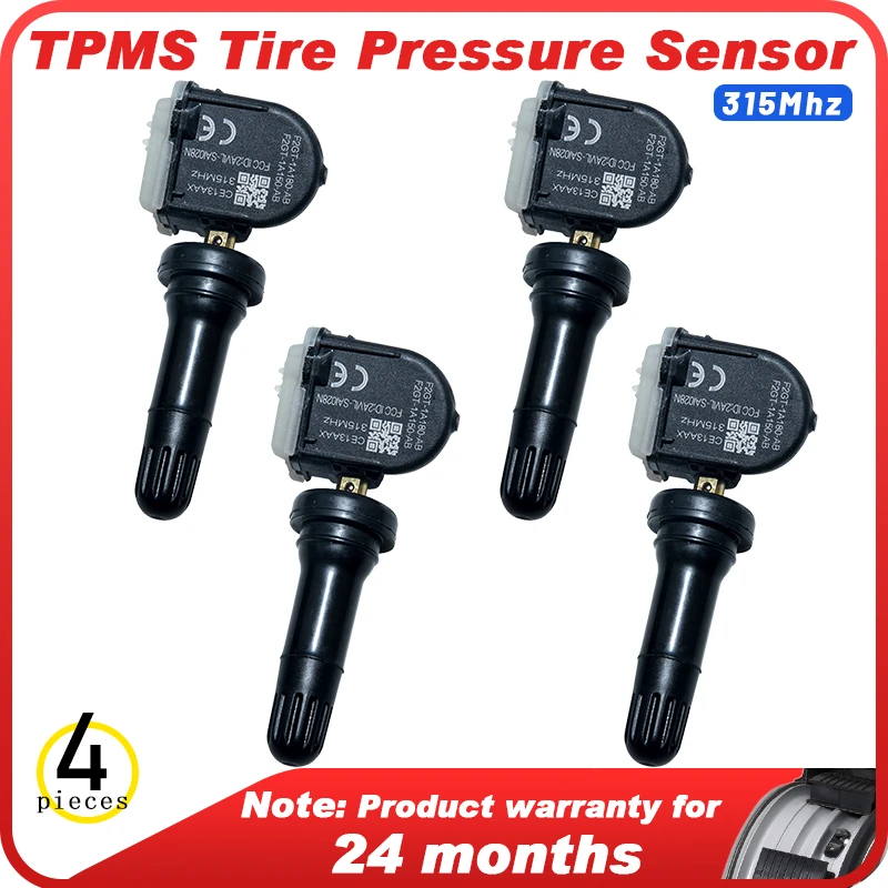 SENSOR de presión de neumáticos de 4 piezas, TPMS para Ford EXPLORER 2015 2019 F 150/Mustang 2015 2018 2018 2019 433MHz F2GZ 1A 189 B|Sistemas control de de neumáticos| - AliExpress