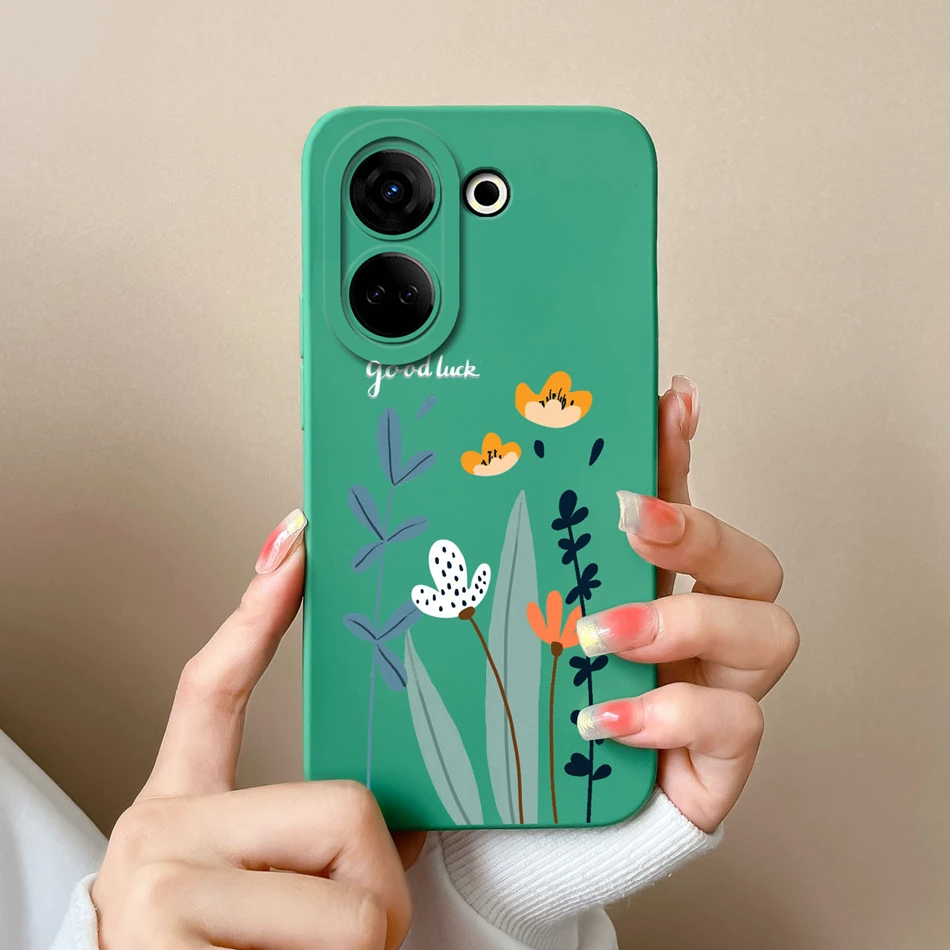 Bear Liquid Silicone Full Coverage Bumper Soft Case - Full Protection  Shell