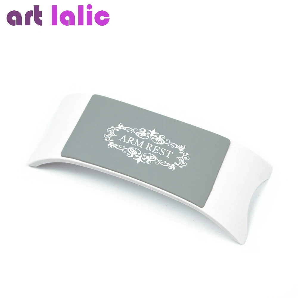 Nail Hand Rest Nail Arm Rest Plastic and Silicone Cushion for Nail Art Hand Holder Arm Rest Manicure Accessories Tool Equipment 1Pc