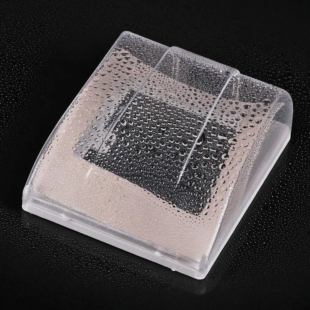 Bathroom 86 Type Switch Waterproof Splash Box Switch protective Cover Kitchen Toilet Box White Transparent Socket Protector socket protective cover