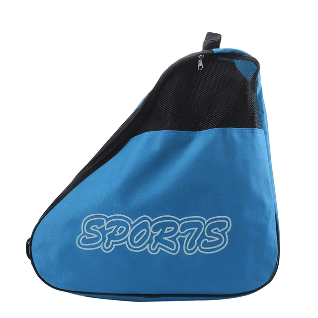 Bolsa portátil para patines en línea, bolsa de gran capacidad para patinaje  sobre hielo, transpirable, para niños - AliExpress