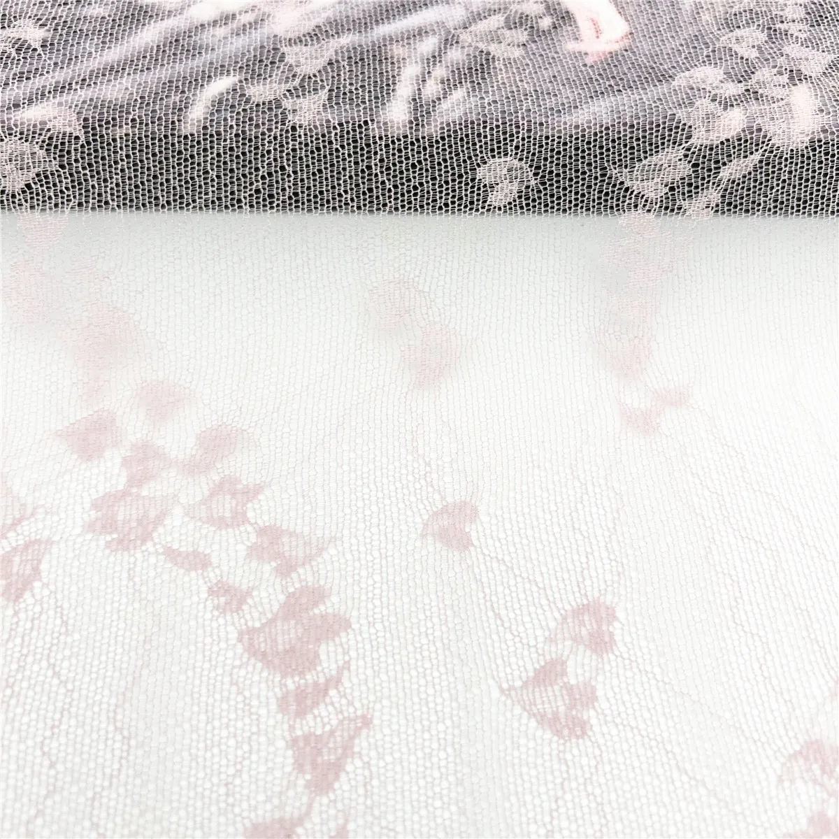 3y/lot Width 26cm Soft Blush Pink Shiny Elastic Stretch Lace Trim For Lingerie Sewing Craft DIY Apparel Fabric Garment Accessory 5