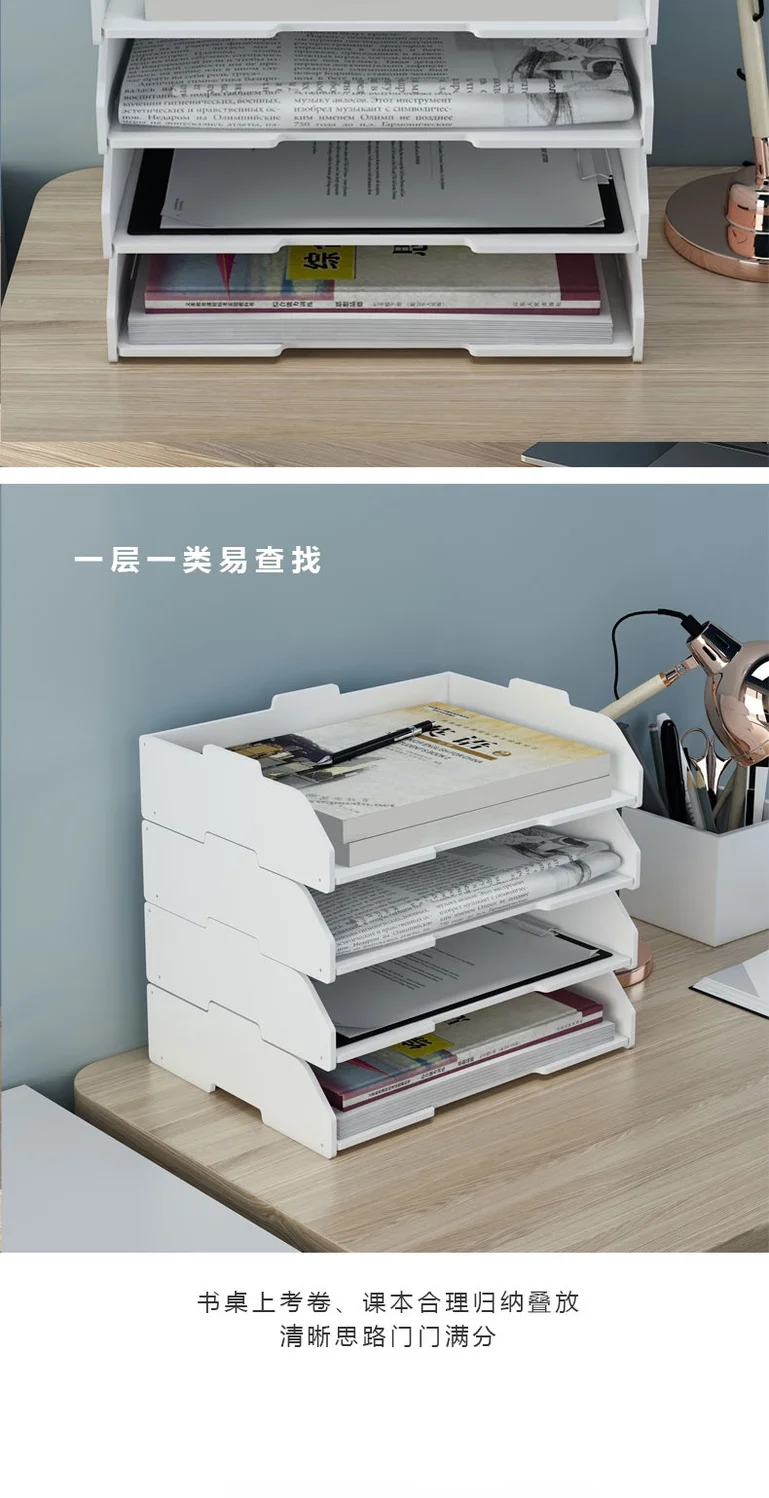 Présentoir échelle Transparente Multicouche Avec Grande Capacité Pour