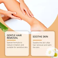 60 Seconds Upper Lip Hair Removal Cream Fast Gentle Removal Skin Whitening Facial Body Painless Hair Removal for Face and Body 2