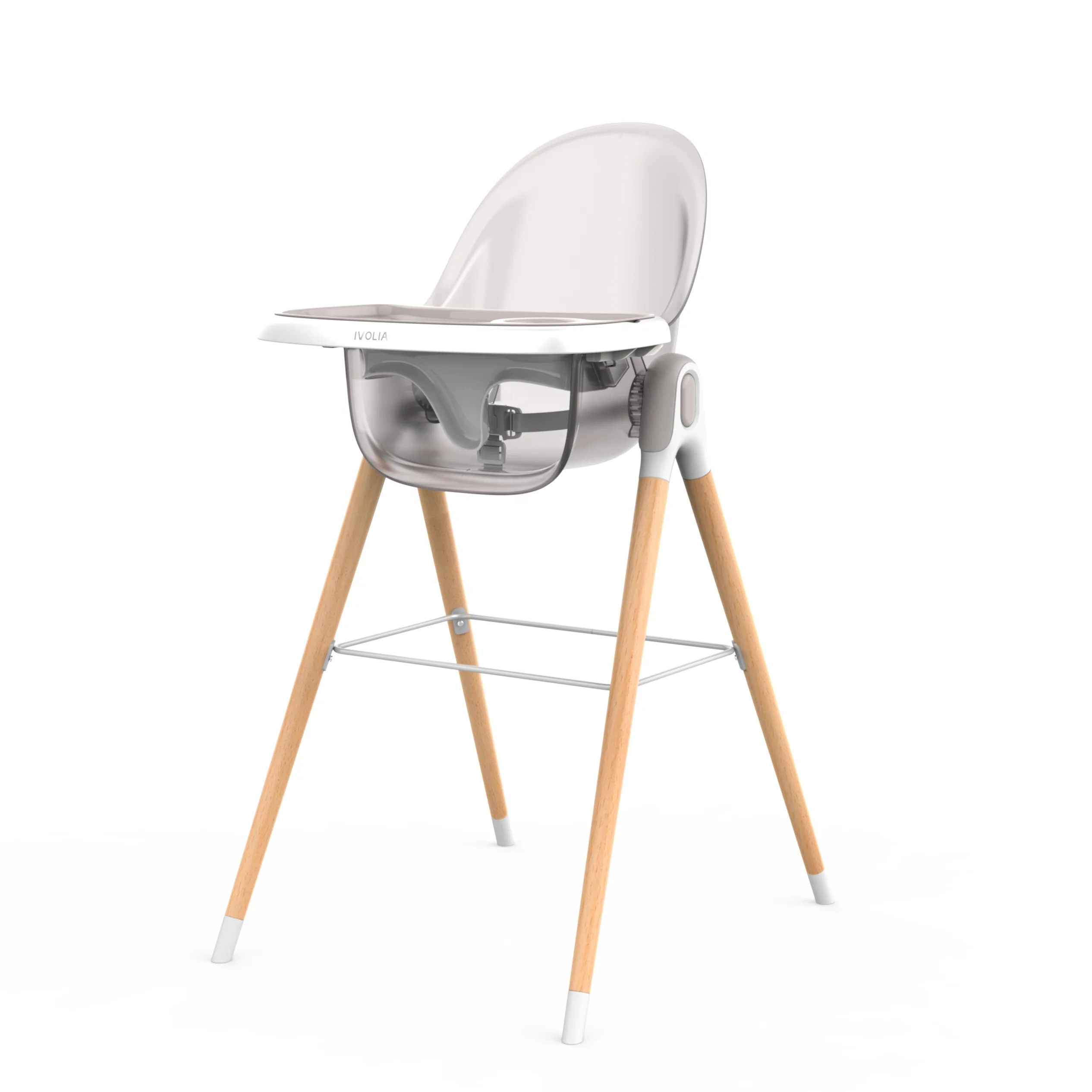 BabyHighchairBabyChairEN14988MultifunctionalBabyWoodenDining