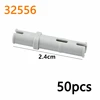 MOC Bolt Pin with Friction Peg Cross Axle Technical Building Blocks DIY Connector Bricks Compatible 2780 3673 77765 32556  32054 4