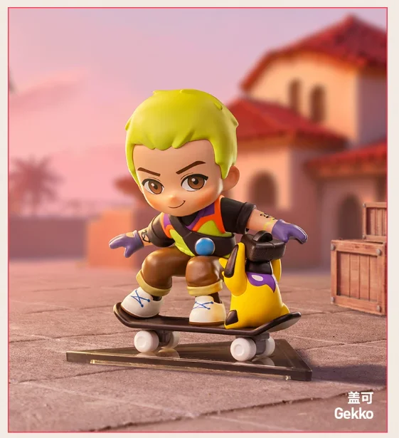 100% Genuine Pop Mart Valorant Classic Agent Series Blind Box Figure Cute Collectible Desktop Ornament Surprise Game Fan Gift