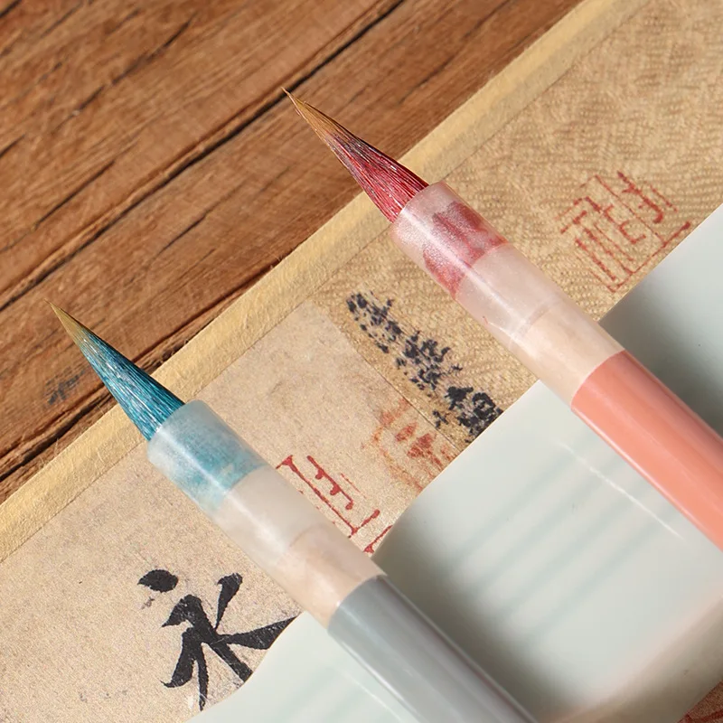 3 Stück Chinesische Kalligraphie Pinsel – Feine Linienpinsel Für Aquarell & Detaillierte Malerei