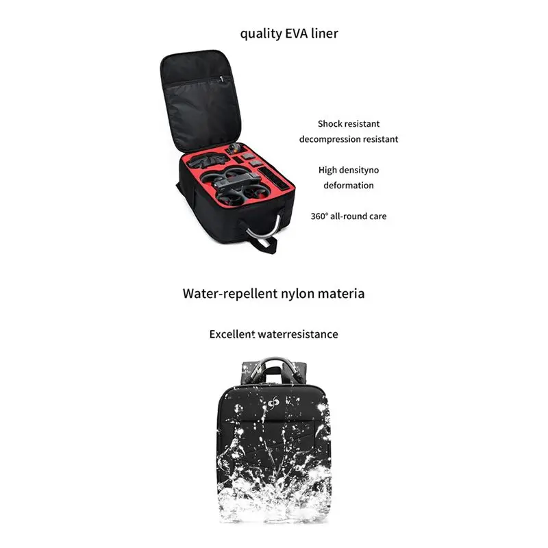 Sac de rangement DJI Avata 2 - Étui de transport pour drone et télécommande