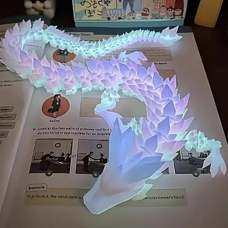 3D Dragon Night Light Sculpture 1