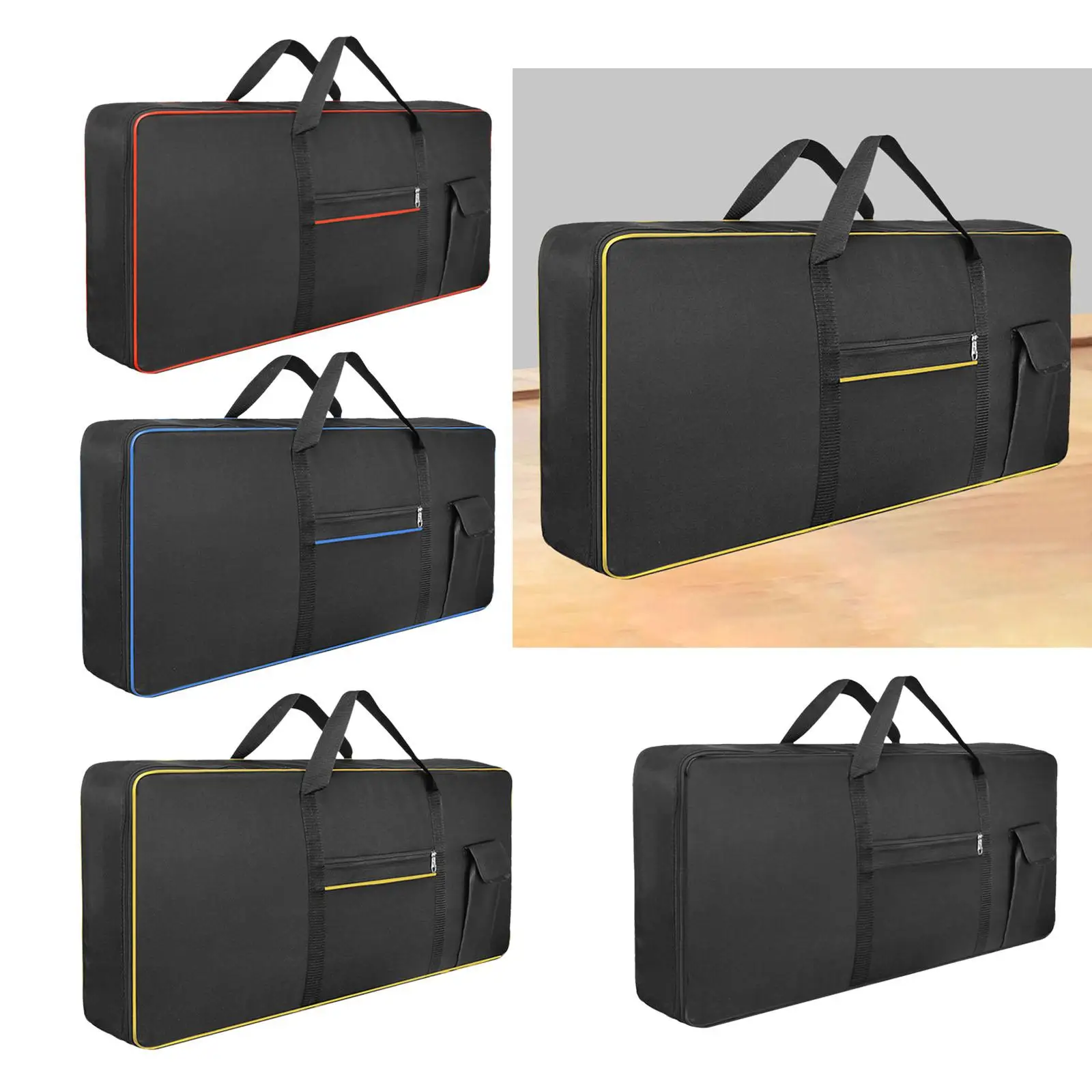 Electric Piano Case Waterproof Shockproof Thickened 61Key Keyboard Piano Gig Bag Handbag for Concert Performance Tour School Electric Piano Case Waterproof Shockproof Thickened 61Key Keyboard Piano Gig Bag Handbag for Concert Performance Tour School