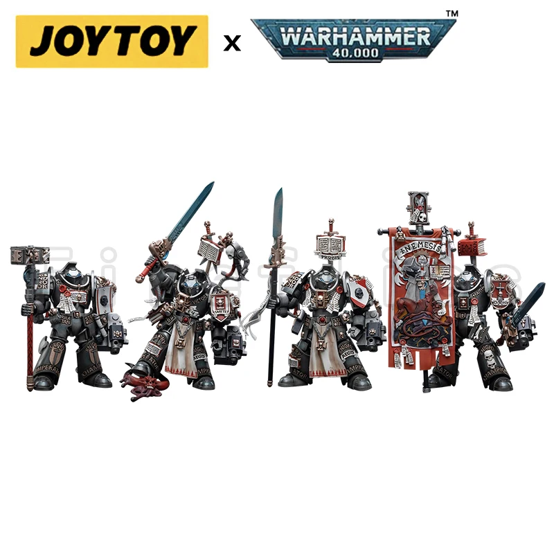 1/18 Joytoy Action Figure 40K Grey Knight Terminator Squad Anime Model Toy Spedizione Gratuita