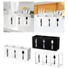 Acrylic Cutlery Storage Organizer for Kitchen Countertop Tableware Storage Box 4
