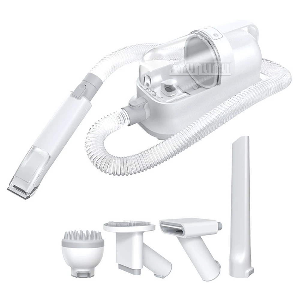 5-in-1Pet Cleaning Grooming Products Dog Cat Hair Vacuum Cleaner 1.4L Vacuum Cleaner Trimmer 6