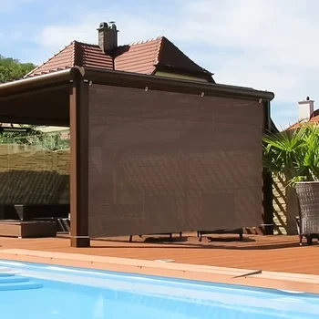 Garden Path Sunshade Net - Coffee Color - Strip Design Is Suitable for Garden Paths, Blocking Direct Sunlight and Protecting Ped 3