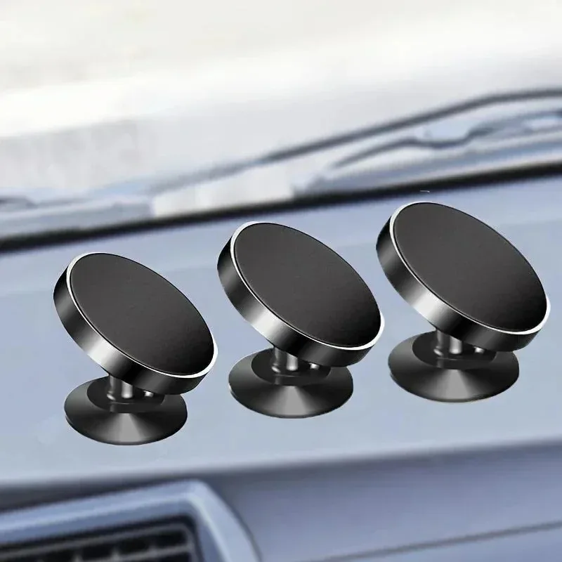 Universal 360° Rotating Magnetic Metal Car Phone Holder Stand
