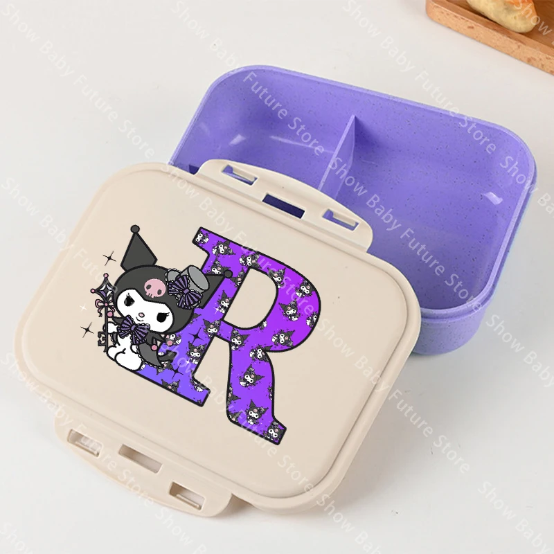 Large Insulated Cartoon Bento Lunch Box for Kids - Cute & Portable