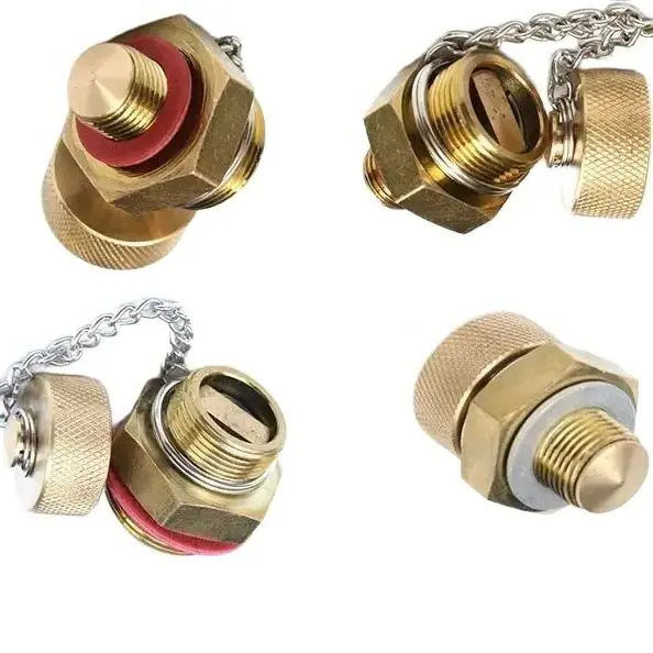 ExcavatorPartsEngineOilPanOilDrainScrewValveOilDrainPipeFor