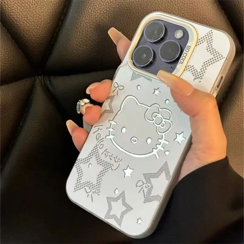 Sanrio cartoon silicone case for Samsung S23 with micro-matte texture