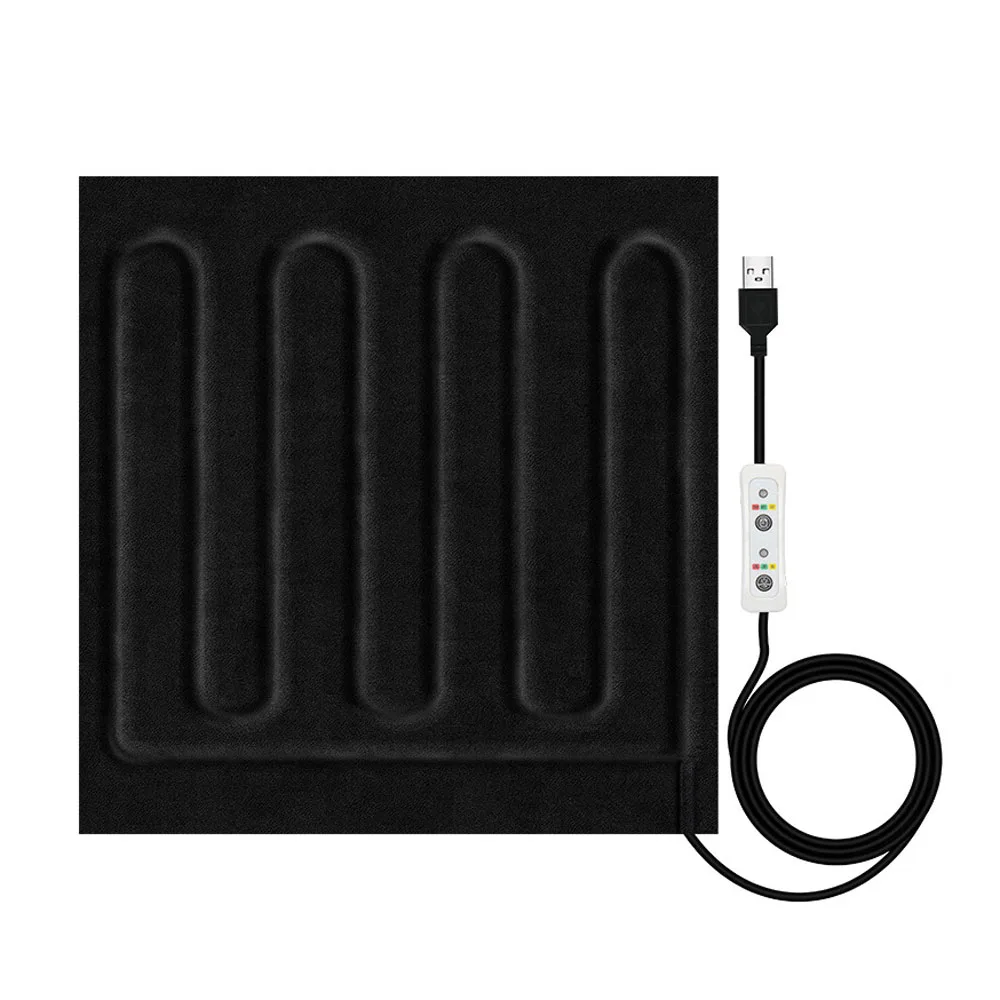USBElectricHeatingPadwithtimingWarmWinterHeatingDIYHeated