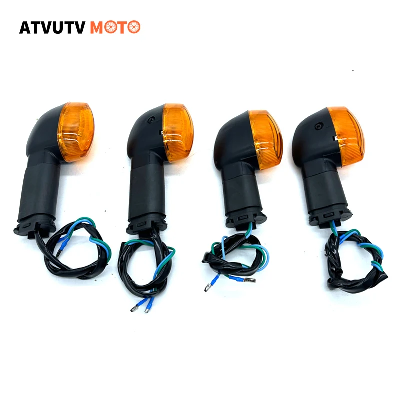 오토바이 방향 지시등 표시등, 야마하 YBR125 YB125 YBR 125 YBR250 YBR WR 125 250 WR250R 용 전면 후면 앰버