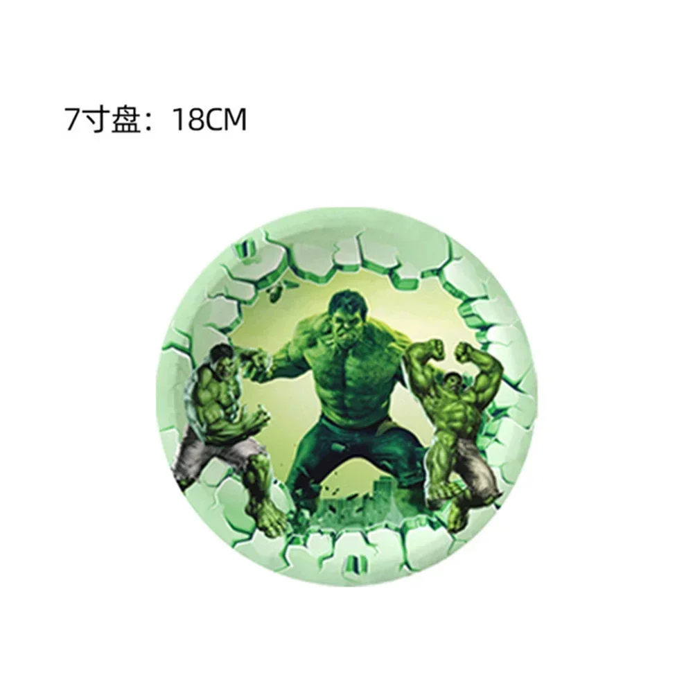 Avengers Hulk Birthday Party Supplies - Superhero Cups Plates Napkins Balloons