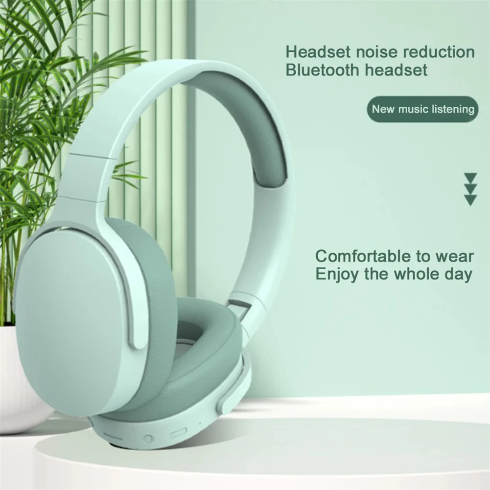 Bluetooth earphones P2961 wireless 5.3 foldable 9D HIFI stereo long battery