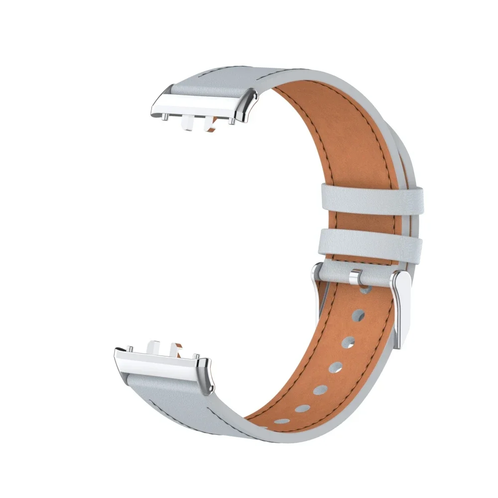 Premium Genuine Leather Strap for Smart Watch - Elegant Replacement Wristband Accessory