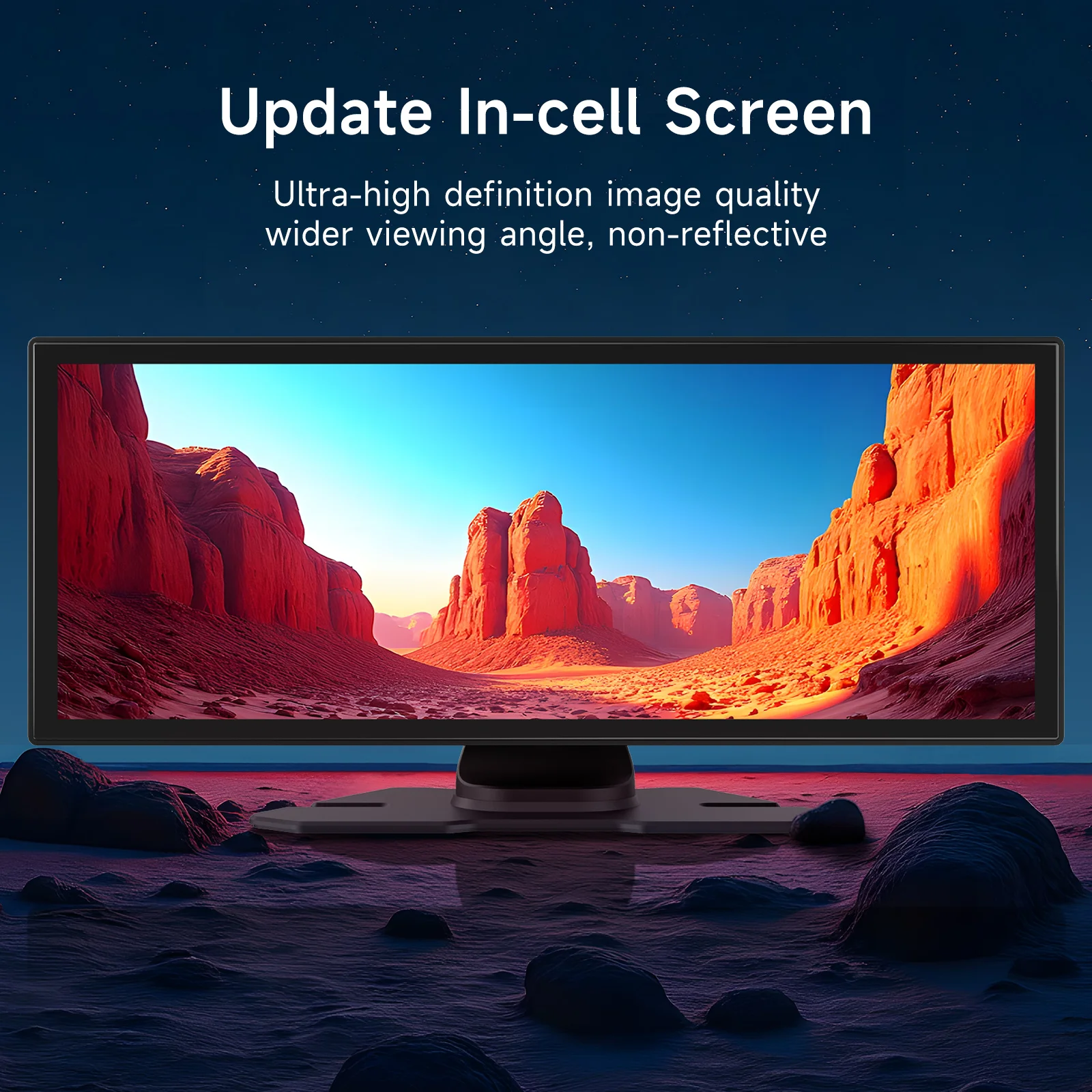 11.26 Inch Car Radio DVR 4K Camera Wireless Carplay & Android Auto Dash Cam Dual Len Video Recorder GPS Navigation Dashboard