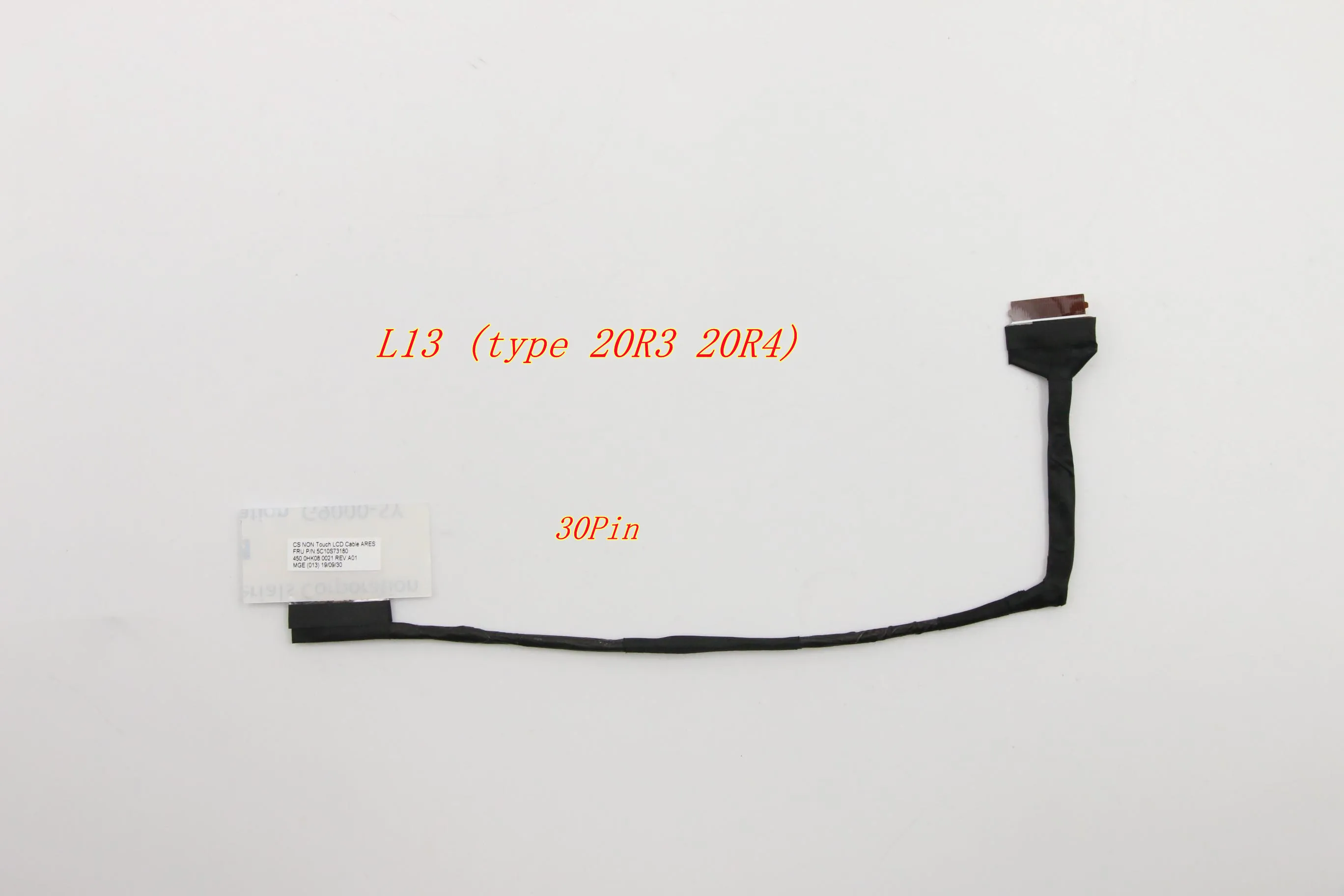 Новинка, оригинальный гибкий видеокабель для ноутбуков Lenovo Thinkpad L13 (тип 20R3 20R4), ЖК-дисплей EDP LVDS, 30Pin FRU P/N:5C10S73180