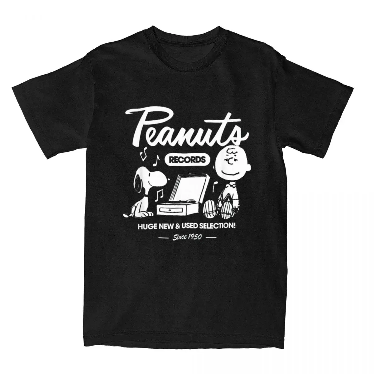 thumbnail image 1 of Camisetas de algodón para hombre y mujer, con el logo de Peanuts, Snoopy y Charlie Brown, divertidas camisetas de manga corta y cuello redondo, camisetas de verano, 1 of 4