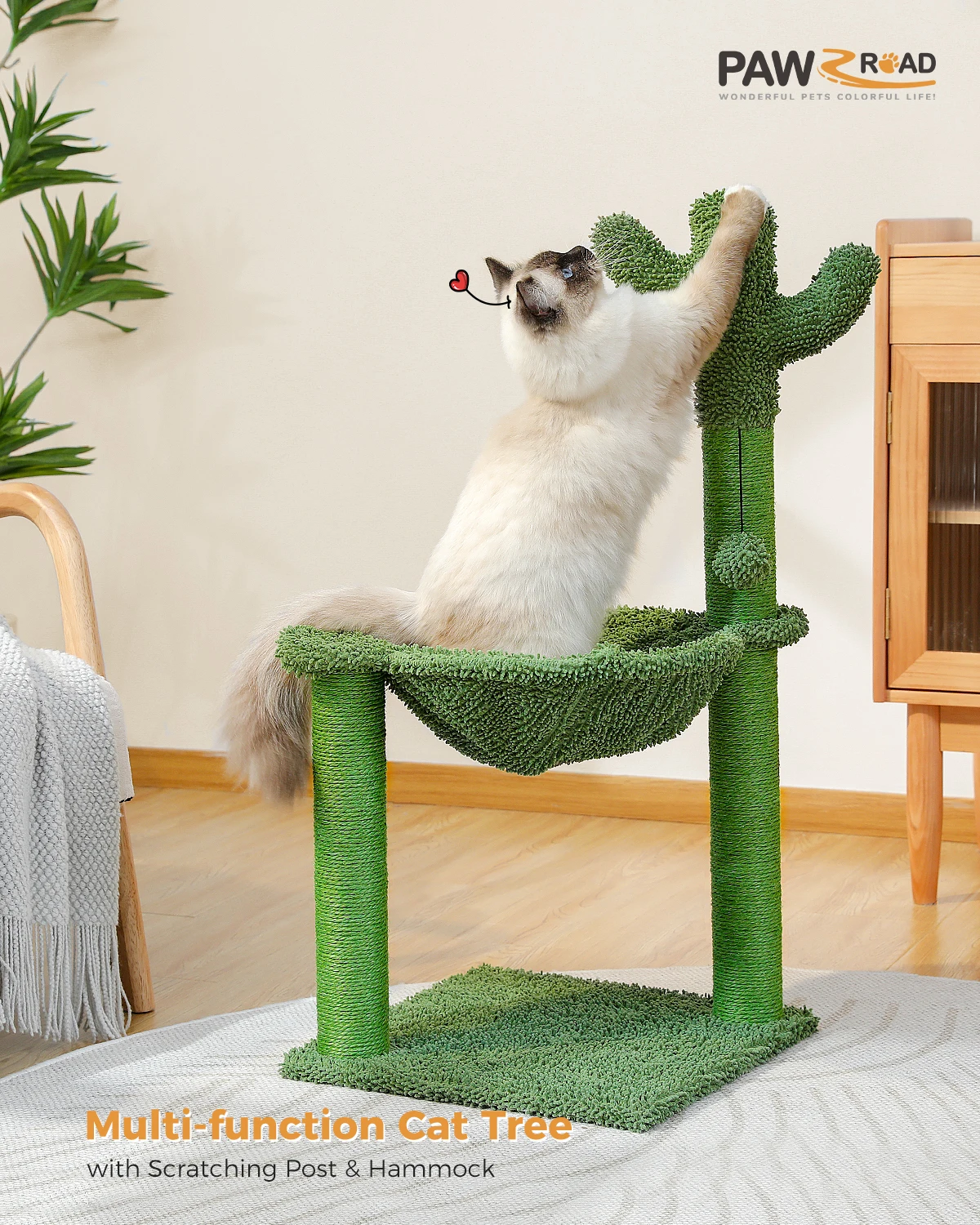 Cat Tree Small Petmaker Cat Scratching Post Tower Scratch Pad