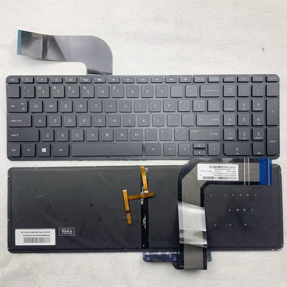 

Клавиатура для ноутбука HP 15-P 15-K 15-V 15T-K100 200 15Z-P000 17T-F 17-K 17Z-F 17-F